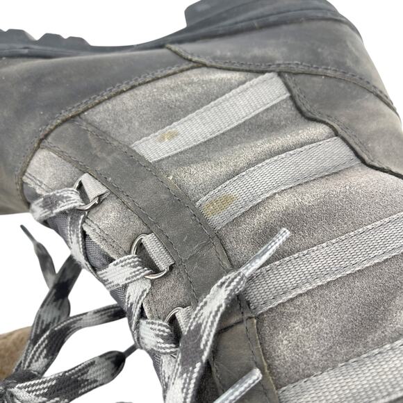 Keen Hoodoo III Tall Waterproof Winter Boot Women's Size 7.5 Faux Fur Gray - Picture 7 of 10